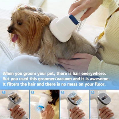 Pro Grooming Kit With Built-In Vacuum