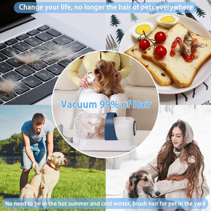 Pro Grooming Kit With Built-In Vacuum