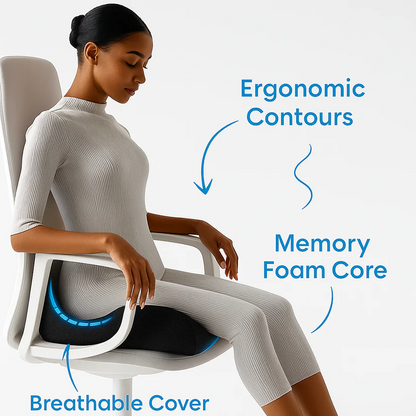 Orthopedic Comfort Cushion for Tailbone & Posture Support