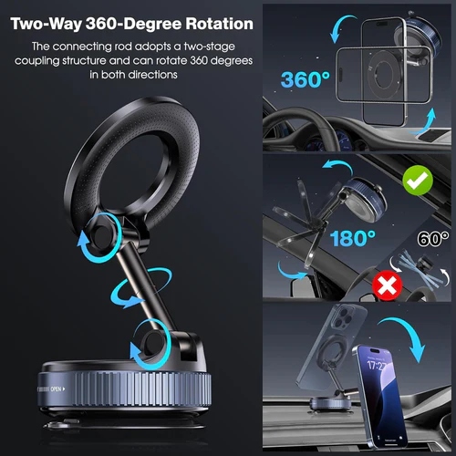 360° Foldable Magnetic Phone Holder