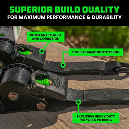 Heavy Duty Ratchet Tie Down Straps