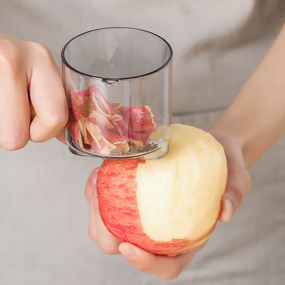 Efficient Multi-Function Peeler With Built-In Storage Box