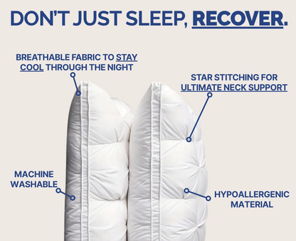 Ultra Soft Supportive Bao Pillow For Deep Restful Sleep