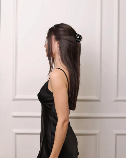 Elegant Eco-Friendly Rose Hair Clip With Durable Grip