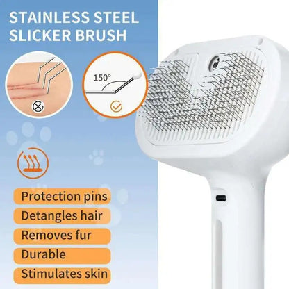 Gentle Soothing Pet Grooming Brush